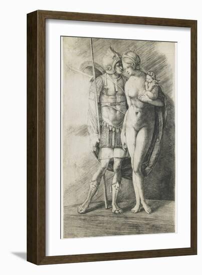 Mars and Venus, C. 1510-1512-Jacopo De' Barbari-Framed Premium Giclee Print