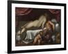 Mars and Venus, Ca 1590-Jacopo Palma il Giovane the Younger-Framed Giclee Print