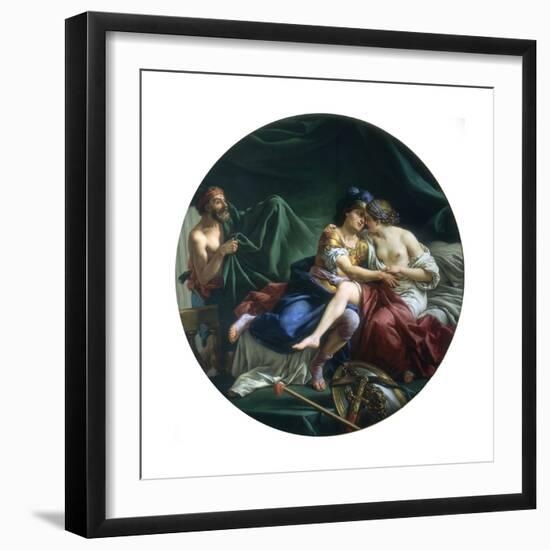 Mars and Venus Discovered by Vulcan, 1768-Louis Jean Francois Lagrenee-Framed Giclee Print