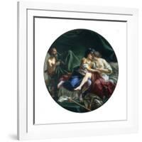 Mars and Venus Discovered by Vulcan, 1768-Louis Jean Francois Lagrenee-Framed Giclee Print