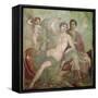 Mars and Venus from the House of Mars and Venus (Casa De Marte E Venere) Pompeii (Wall Painting)-null-Framed Stretched Canvas