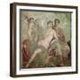 Mars and Venus from the House of Mars and Venus (Casa De Marte E Venere) Pompeii (Wall Painting)-null-Framed Premium Giclee Print