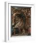 Mars and Venus Surprised by Vulcan-Joachim Wtewael-Framed Giclee Print