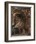 Mars and Venus Surprised by Vulcan-Joachim Wtewael-Framed Premium Giclee Print