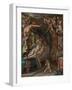 Mars and Venus Surprised by Vulcan-Joachim Wtewael-Framed Giclee Print