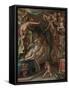 Mars and Venus Surprised by Vulcan-Joachim Wtewael-Framed Stretched Canvas