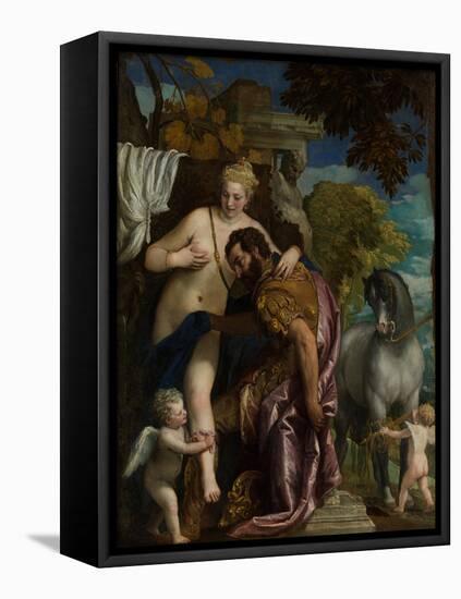 Mars and Venus United by Love, c.1570-Veronese-Framed Stretched Canvas