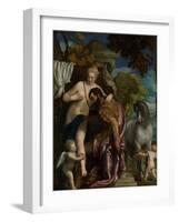 Mars and Venus United by Love, c.1570-Veronese-Framed Giclee Print