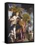 Mars and Venus United by Love-Paolo Veronese-Framed Stretched Canvas