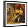 Mars and Venus with Love-Paolo Veronese-Framed Giclee Print