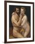 Mars and Venus-Frans Floris the Elder-Framed Giclee Print