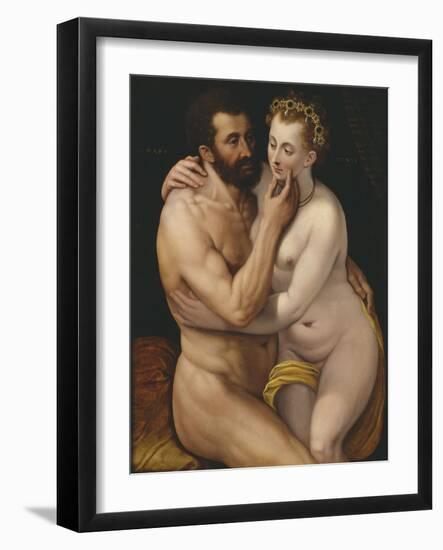 Mars and Venus-Frans Floris the Elder-Framed Giclee Print