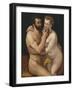 Mars and Venus-Frans Floris the Elder-Framed Giclee Print