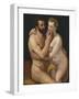 Mars and Venus-Frans Floris the Elder-Framed Giclee Print