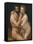 Mars and Venus-Frans Floris the Elder-Framed Stretched Canvas