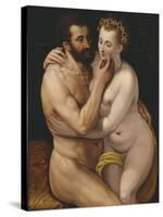 Mars and Venus-Frans Floris the Elder-Stretched Canvas