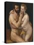 Mars and Venus-Frans Floris the Elder-Stretched Canvas