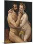 Mars and Venus-Frans Floris the Elder-Mounted Giclee Print