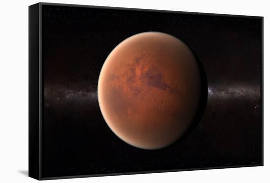 Mars, Artwork-null-Framed Stretched Canvas