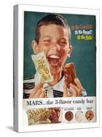 Mars Bar Ad, 1957-null-Stretched Canvas