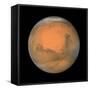 Mars Close Approach 2007, HST Image-null-Framed Stretched Canvas