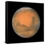 Mars Close Approach 2007, HST Image-null-Framed Stretched Canvas