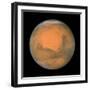 Mars Close Approach 2007, HST Image-null-Framed Premium Photographic Print