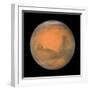 Mars Close Approach 2007, HST Image-null-Framed Premium Photographic Print