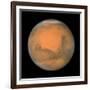 Mars Close Approach 2007, HST Image-null-Framed Photographic Print