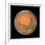 Mars Close Approach 2007, HST Image-null-Framed Photographic Print