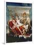 Mars Disarmed by Venus and the Graces-Jacques-Louis David-Framed Premium Giclee Print