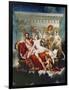 Mars Disarmed by Venus and the Graces-Jacques-Louis David-Framed Premium Giclee Print