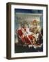 Mars Disarmed by Venus and the Graces-Jacques-Louis David-Framed Giclee Print