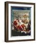 Mars Disarmed by Venus and the Graces-Jacques-Louis David-Framed Premium Giclee Print