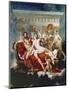 Mars Disarmed by Venus and the Graces-Jacques-Louis David-Mounted Premium Giclee Print