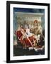 Mars Disarmed by Venus and the Graces-Jacques-Louis David-Framed Giclee Print