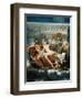 Mars Disarmed by Venus and the Three Graces-Jacques-Louis David-Framed Giclee Print