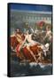 Mars Disarmed by Venus-Jacques-Louis David-Framed Stretched Canvas