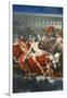 Mars Disarmed by Venus-Jacques-Louis David-Framed Art Print