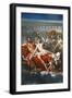 Mars Disarmed by Venus-Jacques-Louis David-Framed Art Print