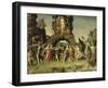 Mars et Vénus dit le Parnasse-Andrea Mantegna-Framed Giclee Print