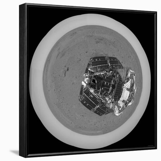 Mars Exploration Rover on the Surface of Mars-Stocktrek Images-Framed Photographic Print