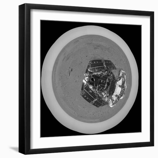 Mars Exploration Rover on the Surface of Mars-Stocktrek Images-Framed Photographic Print