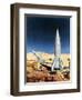 Mars Mission, 1950S-Chesley Bonestell-Framed Giclee Print