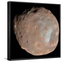 Mars Moon Phobos-Stocktrek Images-Framed Photographic Print