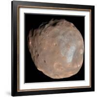 Mars Moon Phobos-Stocktrek Images-Framed Photographic Print