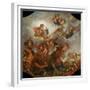 Mars on His Chariot Pulled by Wolves, 1673-Claude Audran the Younger-Framed Giclee Print