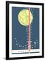 Mars: Planet, Sword and Stars-null-Framed Giclee Print