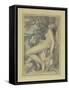 Mars Reposing in the Lap of Venus, C.1805-15-Richard Cosway-Framed Stretched Canvas