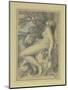 Mars Reposing in the Lap of Venus, C.1805-15-Richard Cosway-Mounted Giclee Print